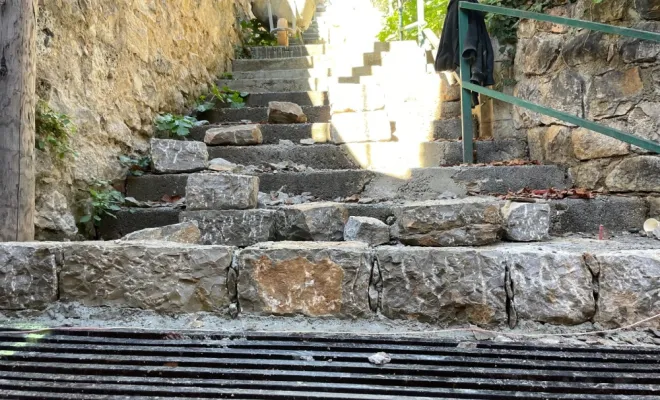 Rénovation d'escalier en béton. , Fayence, GHAFFARI Rénovation
