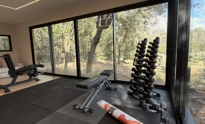 Création salle de sport privée à Callian, Fayence, GHAFFARI Rénovation