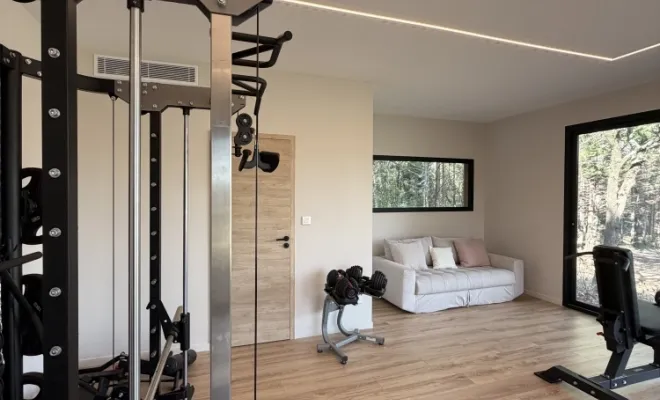 Création salle de sport privée à Callian, Fayence, GHAFFARI Rénovation